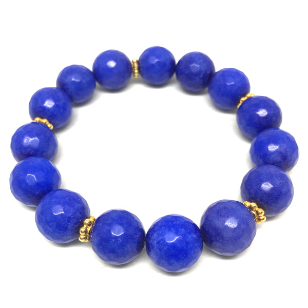 Summer Bracelet  | Cobalt Blue - burnmark