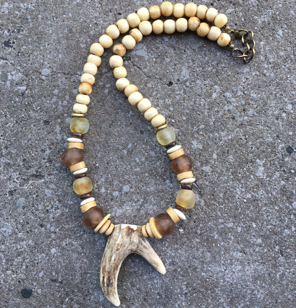 Bowery Necklace | Almond - burnmark