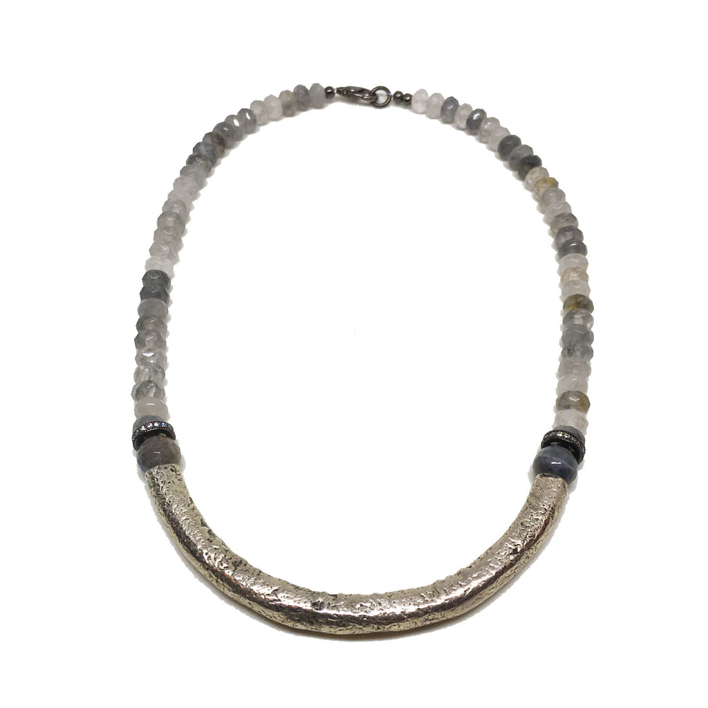 Sullivan Necklace | Fog - burnmark
